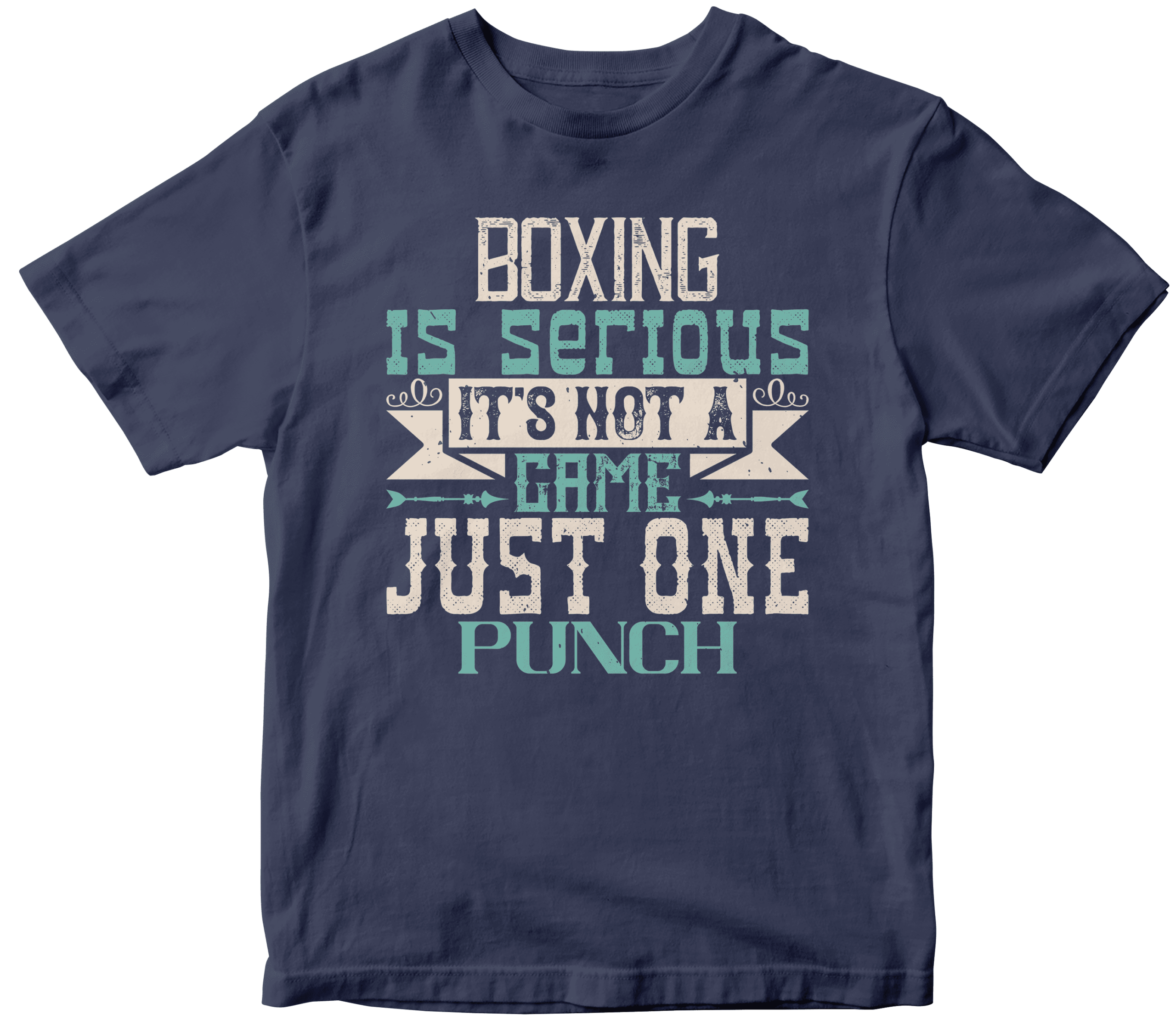 Boxing is serious. It's not a game. Just one punch
