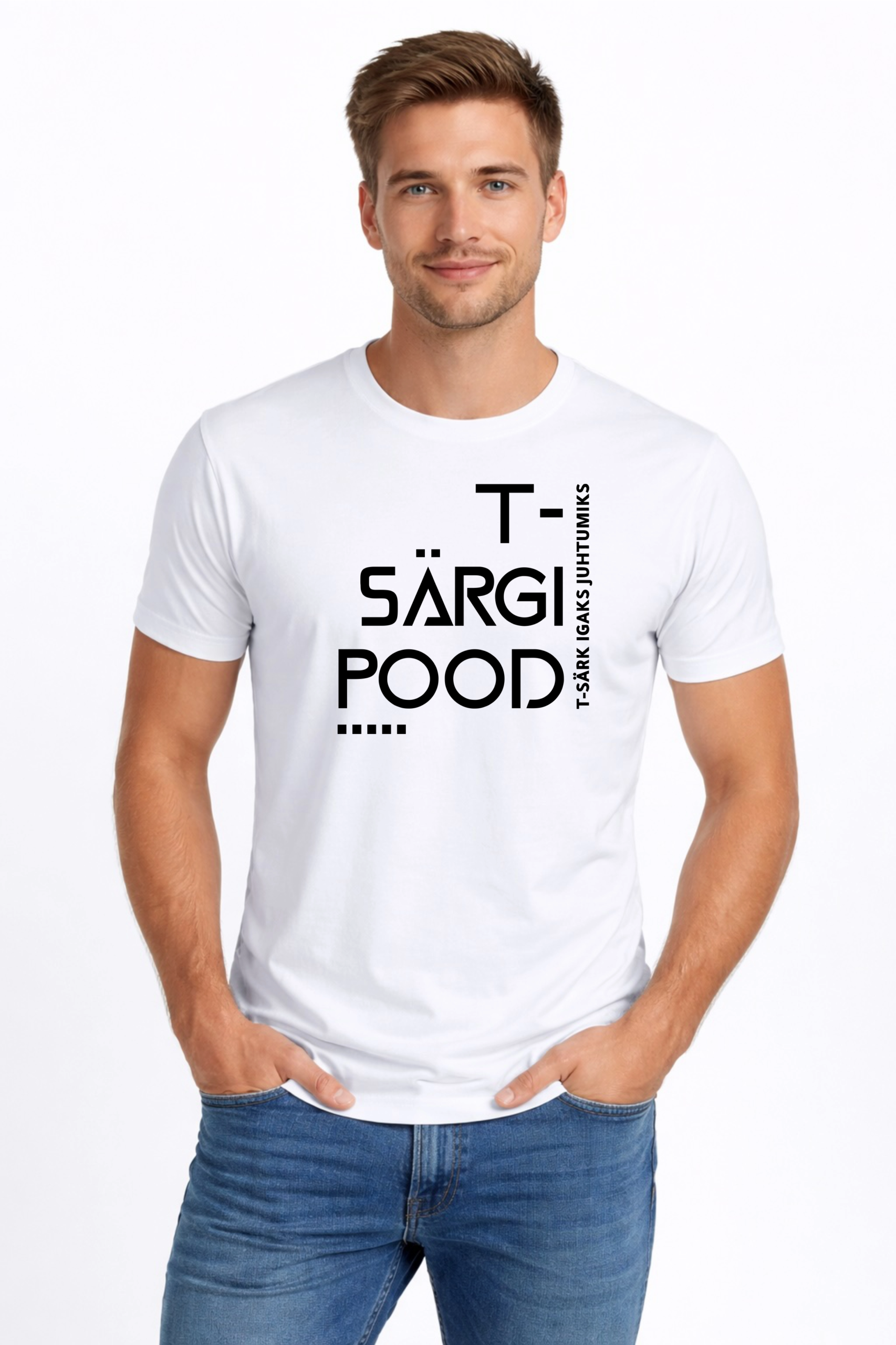 Disaini ise spordisärk – loo endale täiesti isikupärane treeningsärk. Lisa oma tekst, logo või pilt ja kujunda särk, mis sobib nii sportimiseks kui igapäevaseks